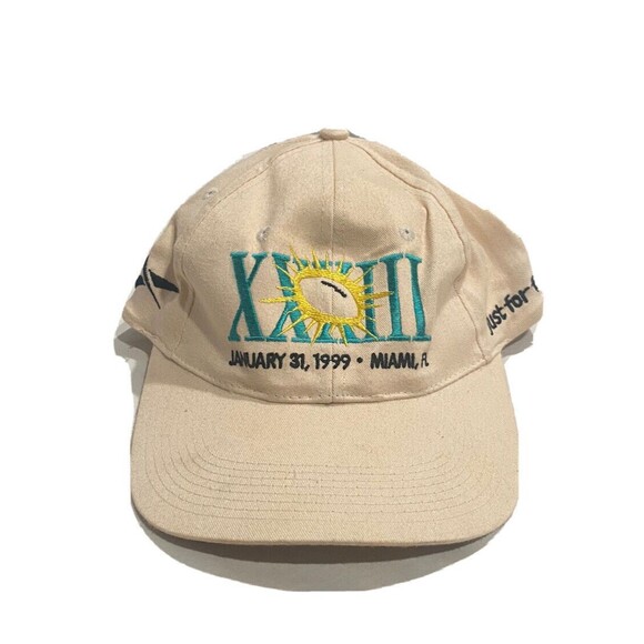 NFL Miami Hat Adjustable Snapback Reebok Vintage 1999 Superbowl Football XXXIII - Picture 1 of 5